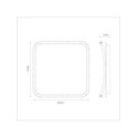 MiLagro CALI Square ML1847 lampa LED