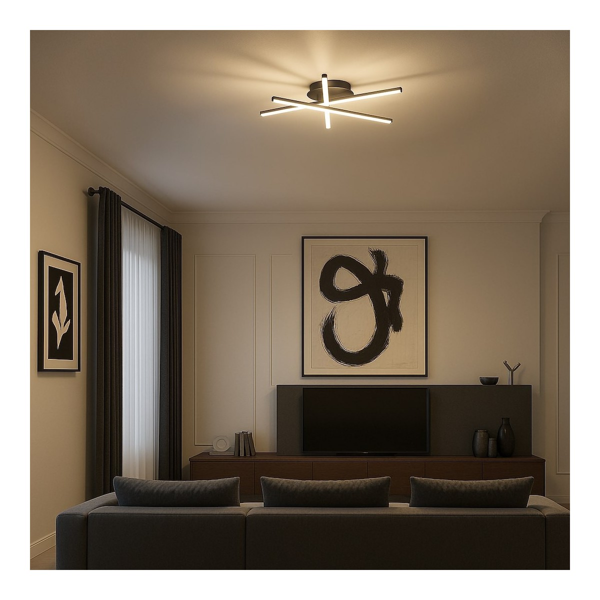Milagro ML1850 Lampa sufitowa STICK 12W LED