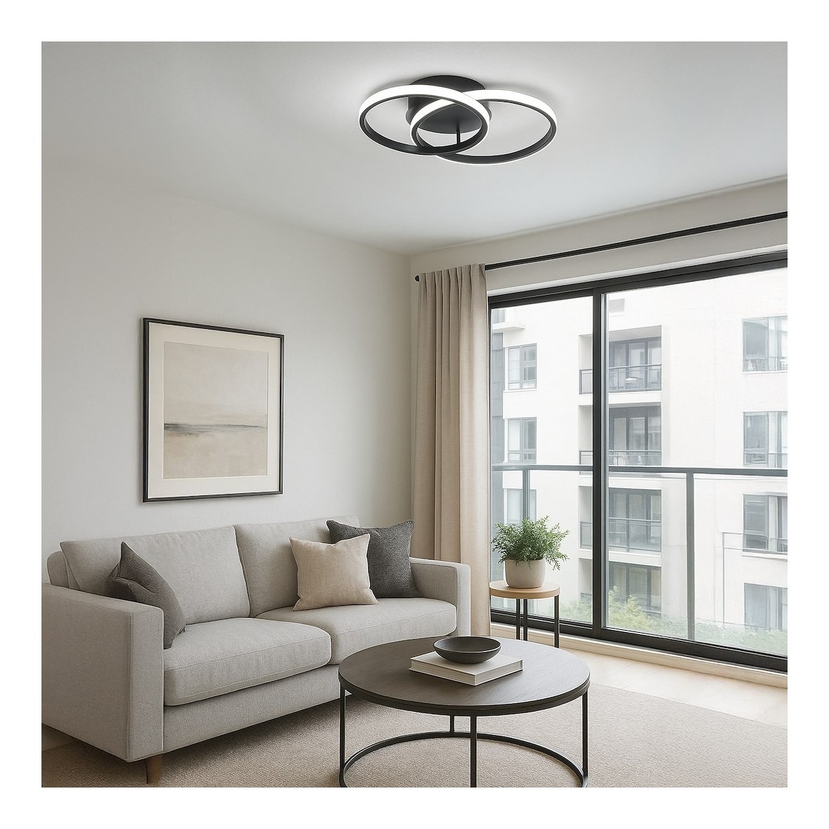 Milagro ML1852 Lampa sufitowa TITANO 12W LED