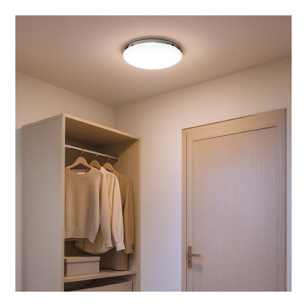 MiLagro MAYA Chrome ML1832 plafon LED
