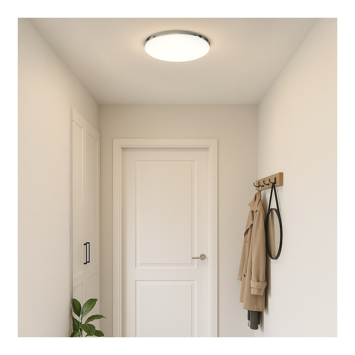 Milagro ML1833 Plafon MAYA Chrome 36W LED O500