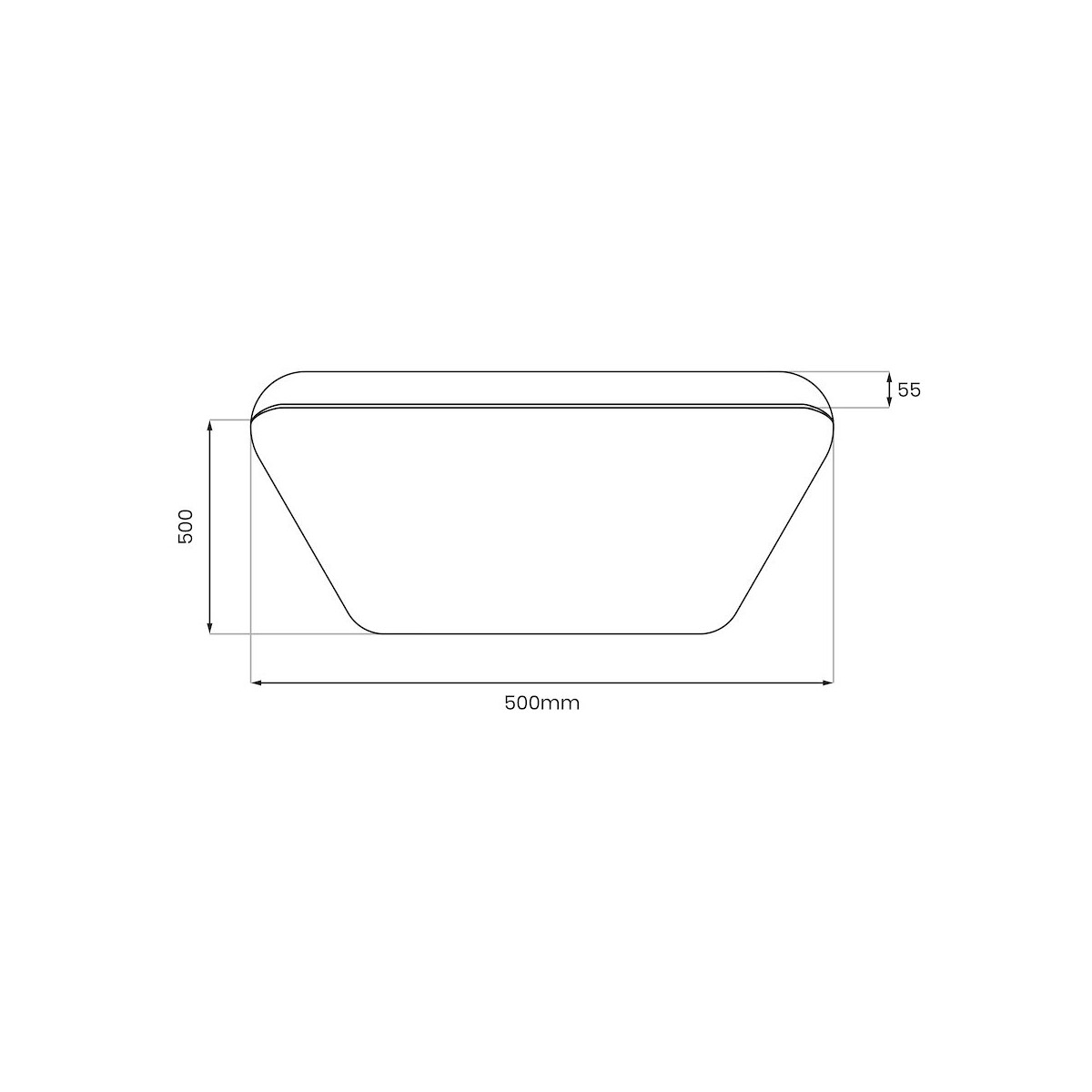 Milagro ML1836 Plafon Nemo Czarny 36W LED