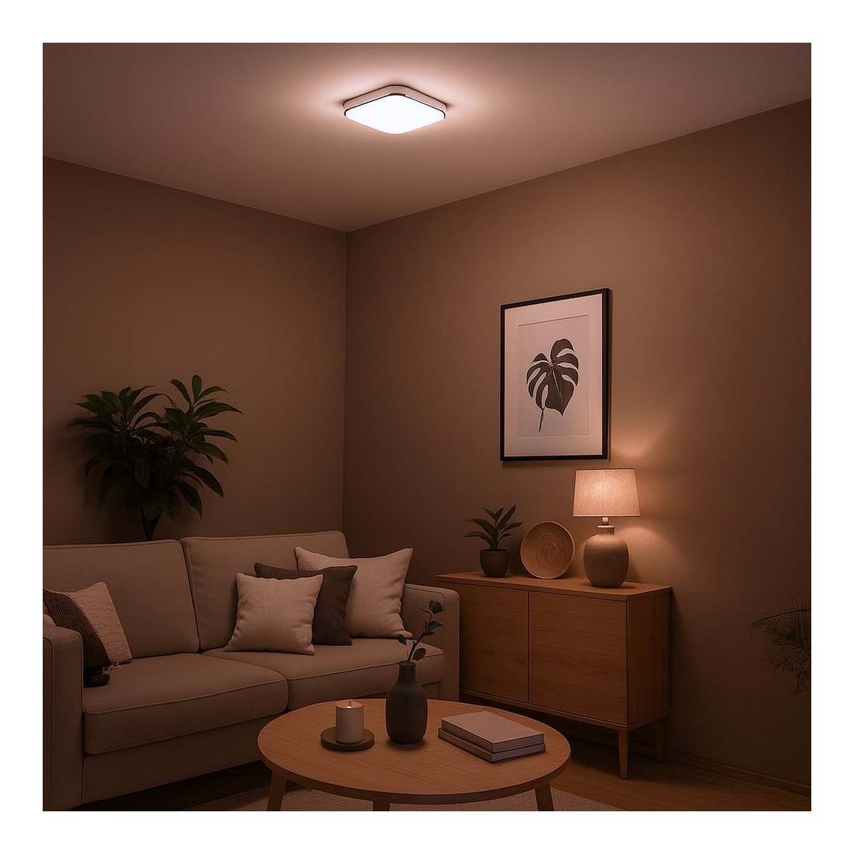MiLagro NEMO Chrome ML1837 plafon LED