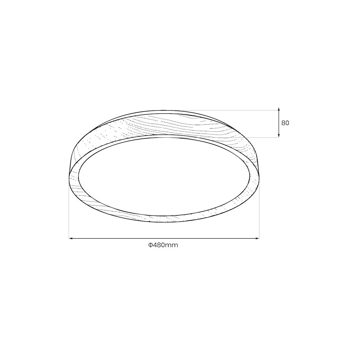 MiLagro ORINOKO ML1840 plafon LED