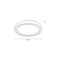 Milagro ML1839 Plafon VIGO 24W LED O380