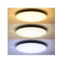 MiLagro SIENA Black ML1834 plafon LED