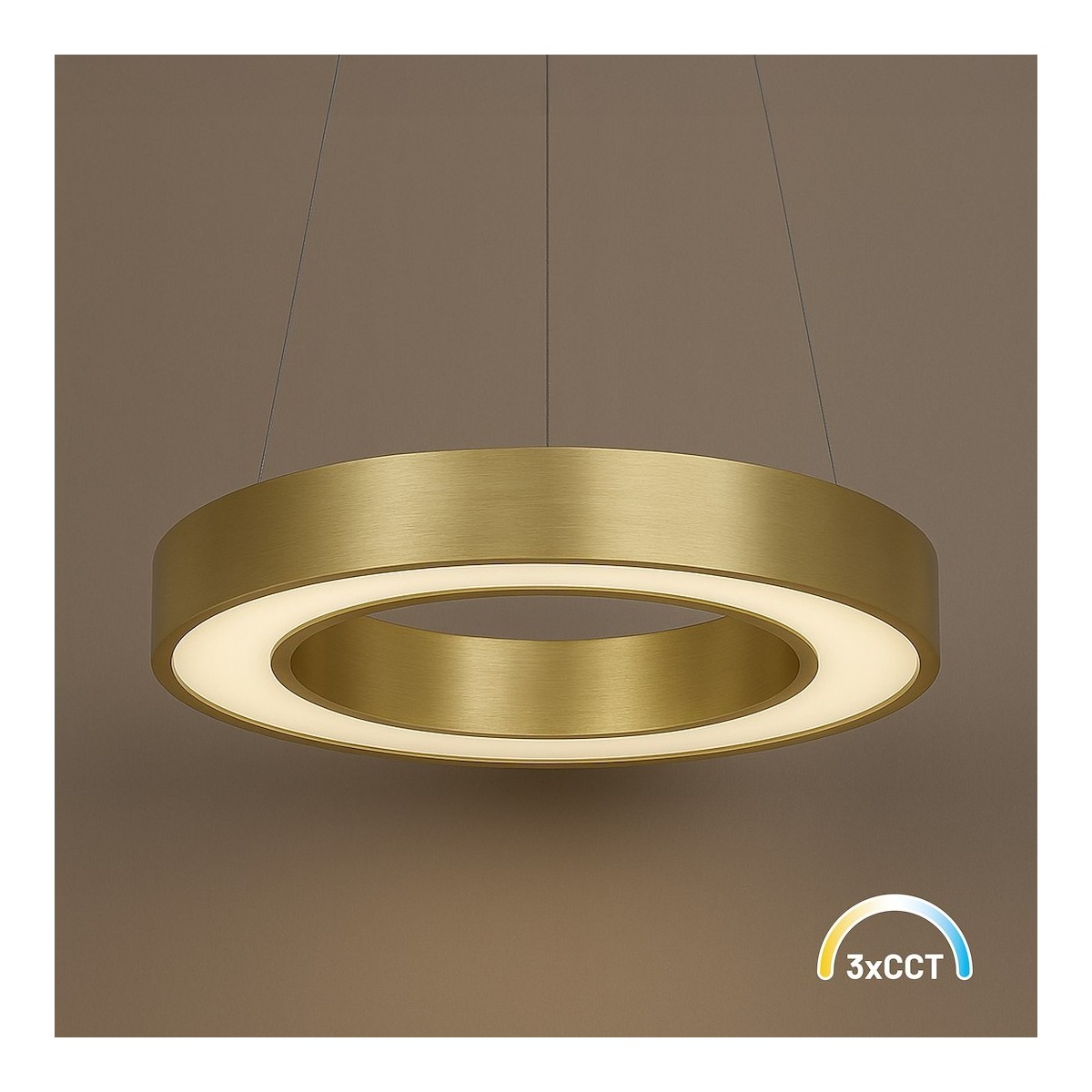 MiLagro UNION Gold ML1867 lampa LED