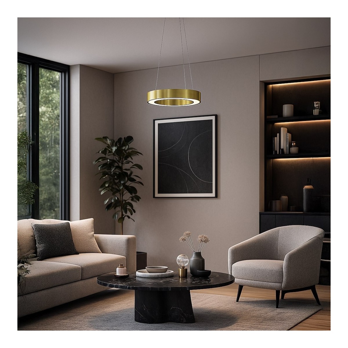MiLagro UNION Gold ML1867 lampa LED