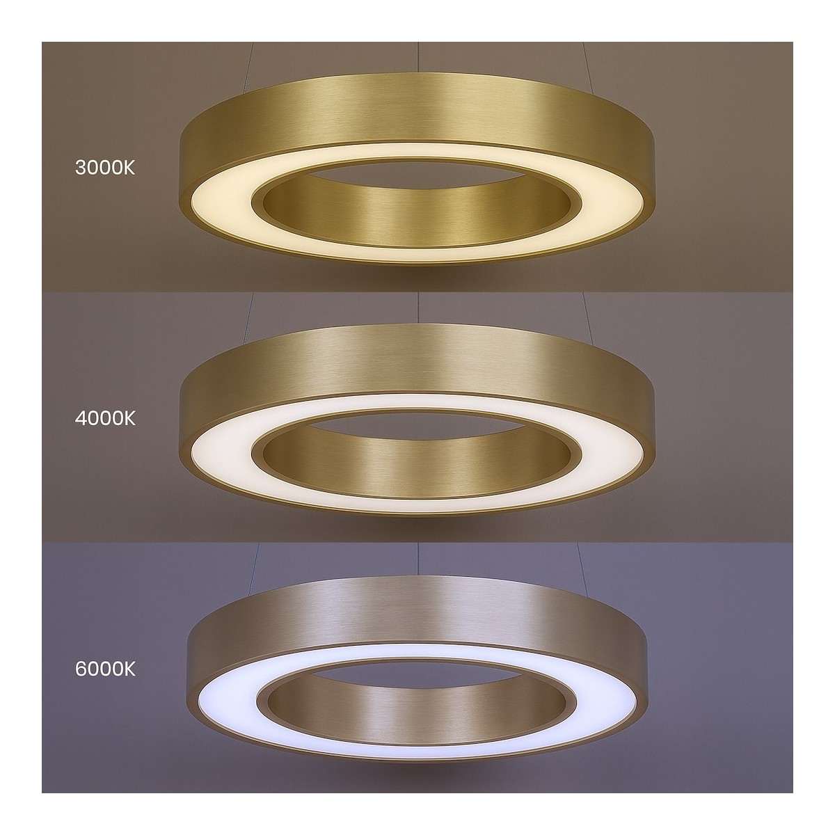 MiLagro UNION Gold ML1867 lampa LED