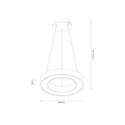 MiLagro UNION Gold ML1867 lampa LED