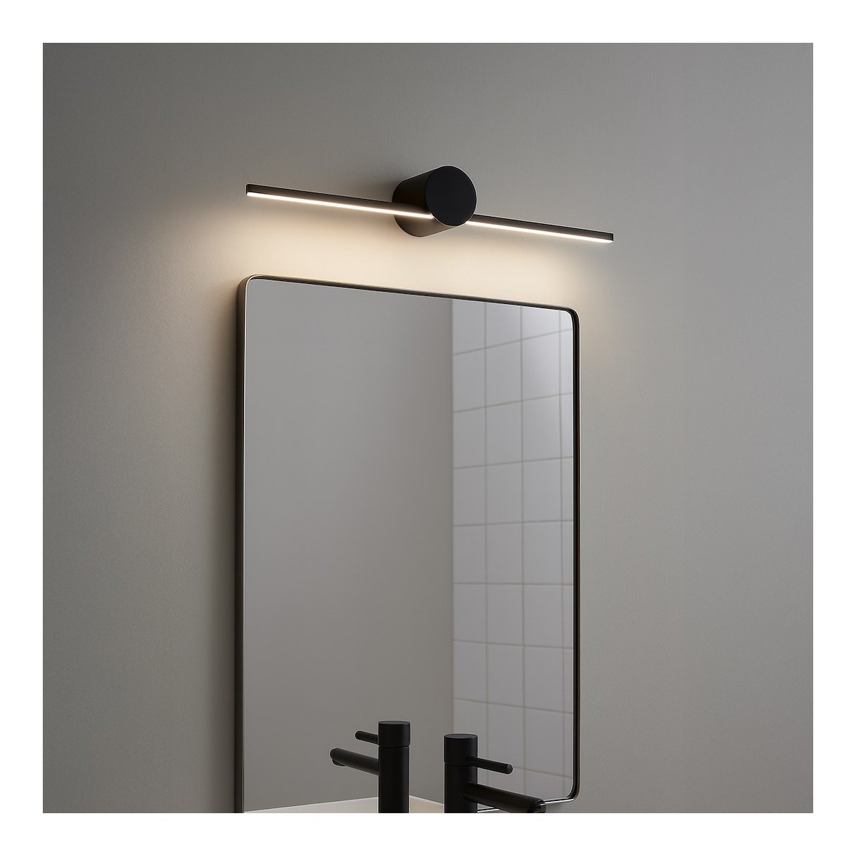 Milagro ML2043 Kinkiet Artist Czarny 6W LED 40cm