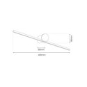 MiLagro ARTIST White ML2045 kinkiet LED