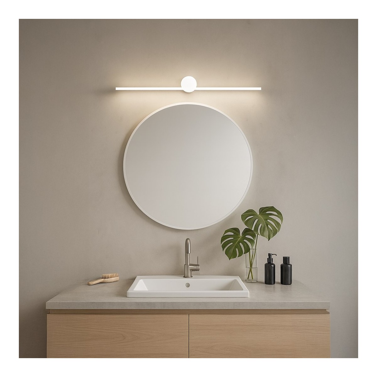 Milagro ML2046 Kinkiet Artist 9W Led 60cm Biały