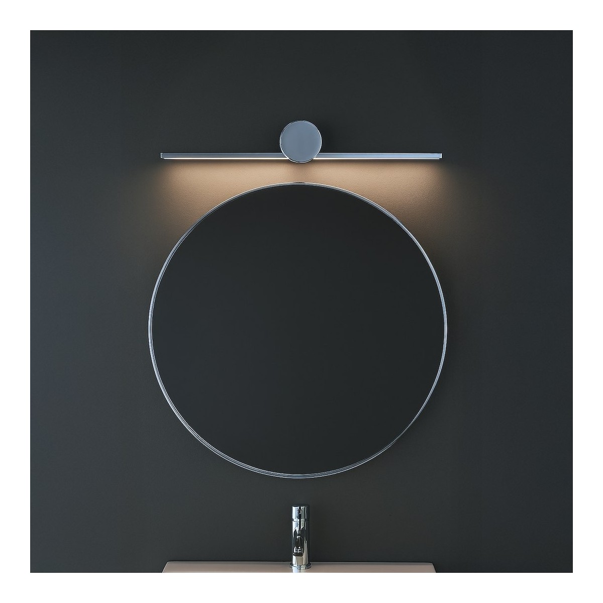 MiLagro ARTIST Chrome ML2047 kinkiet LED