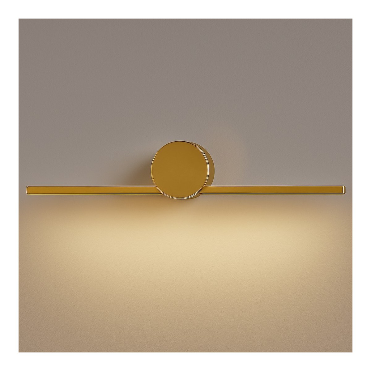 Milagro ML2049 Kinkiet Artist Złoty 6W LED 40cm