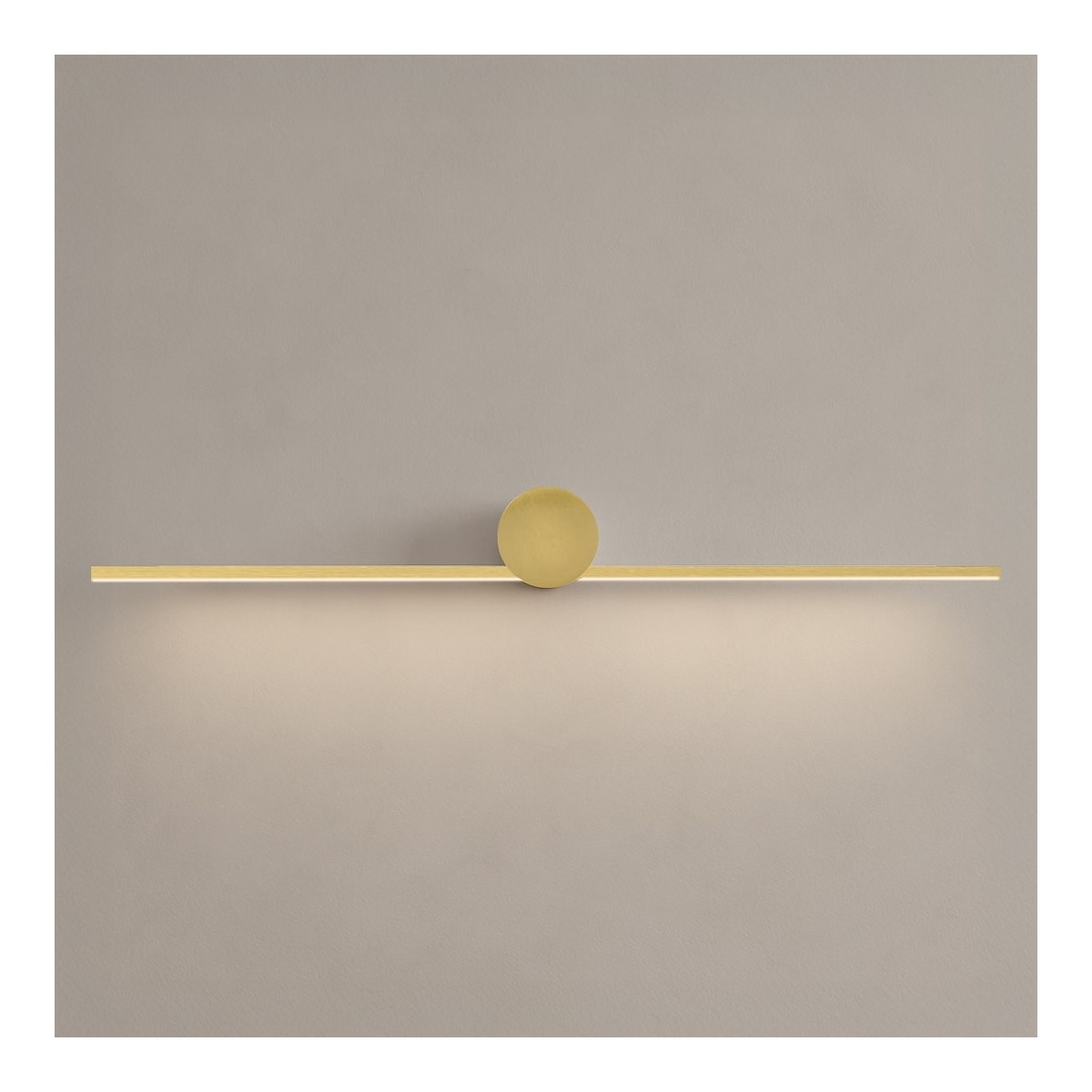 Milagro ML2050 Kinkiet Artist Złoty 9W LED 60cm