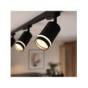 Milagro ML2308 Oprawa Pipe Ring Track Czarny 1xGU10 - 3-obwodowy