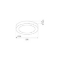 MiLagro EVORA ML1790 plafon LED