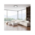 Milagro ML1791 Plafon Evora Czarny Round 24W 3CCT