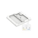 Milagro ML1793 Plafon Evora Biały Square 18W 3CCT