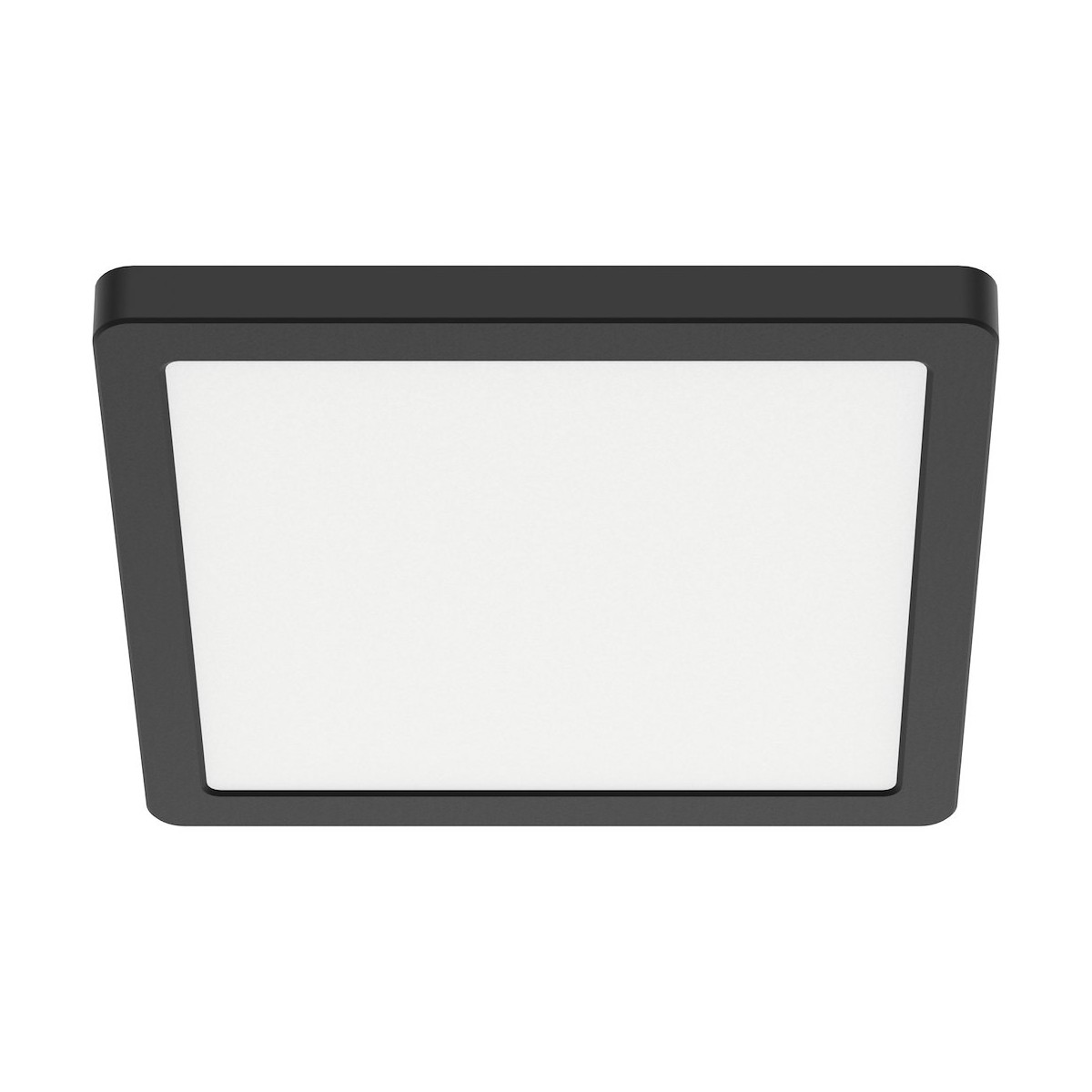 Milagro ML1796 Plafon Evora Czarny Square 18W 3CCT