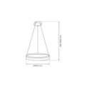 MiLagro GALA SILVER ML2242 LED