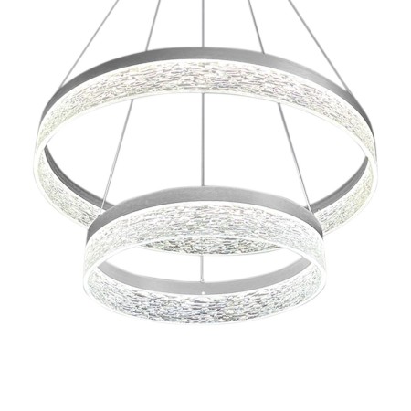 Milagro ML2243 Lampa wisząca GALA SILVER 54W LED