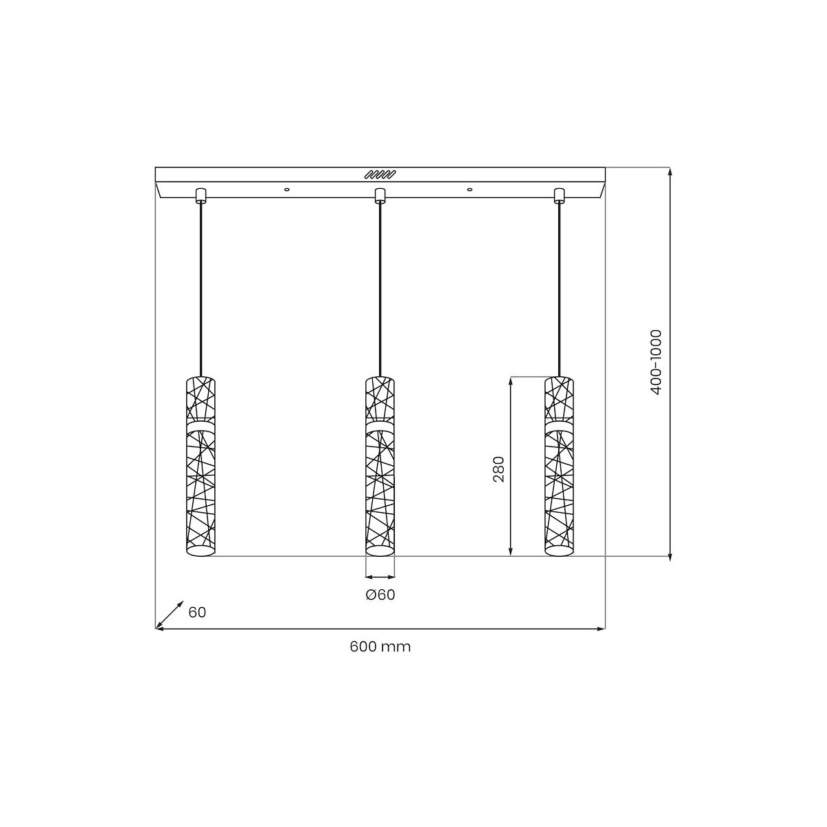 MiLagro LAGOS ML2246 lampa 24W