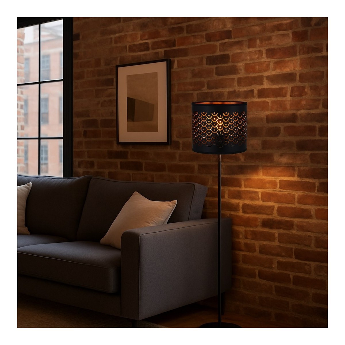 MiLagro MORGAN ML2237 lampa podłogowa