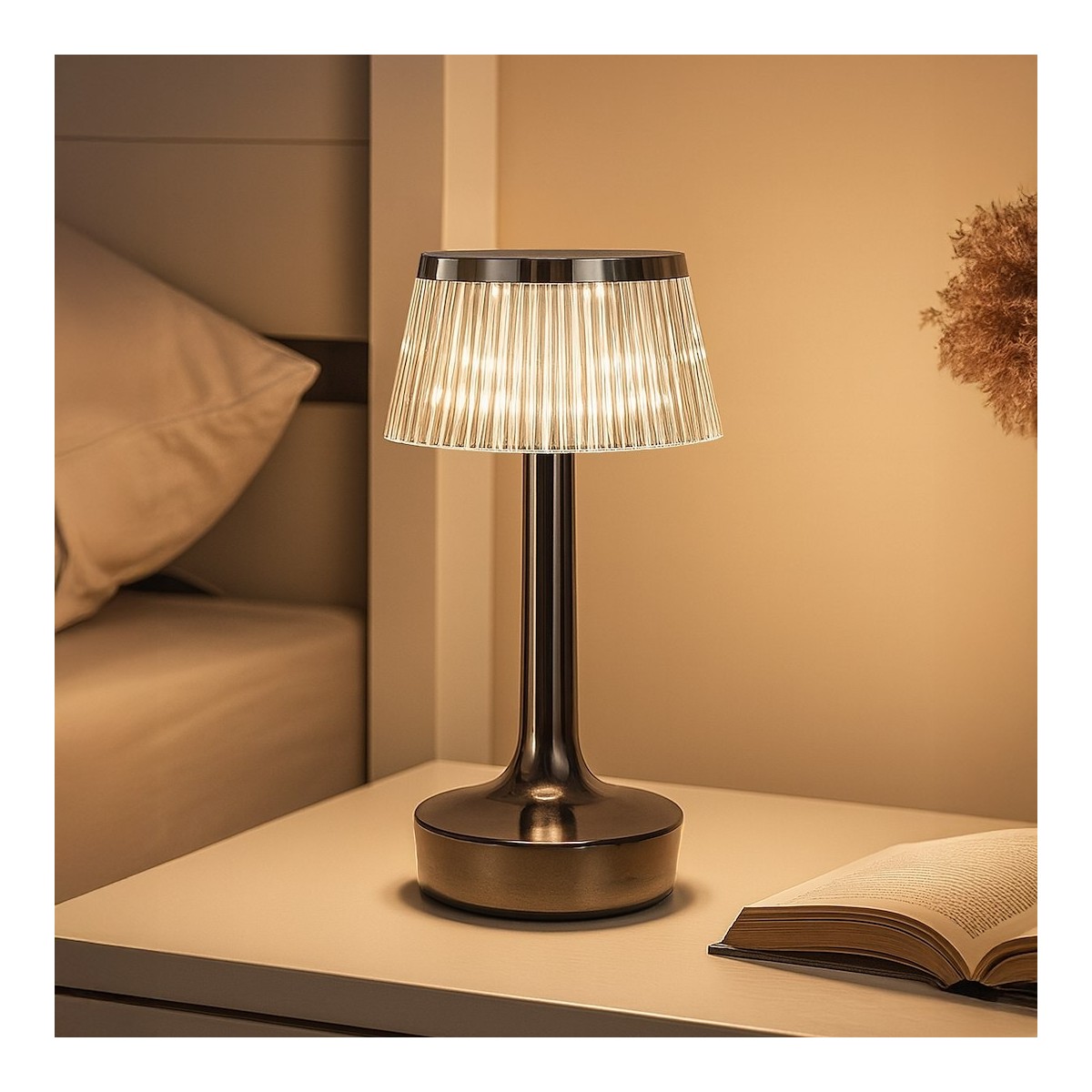 Milagro ML2288 Lampka nocna EASY Black
