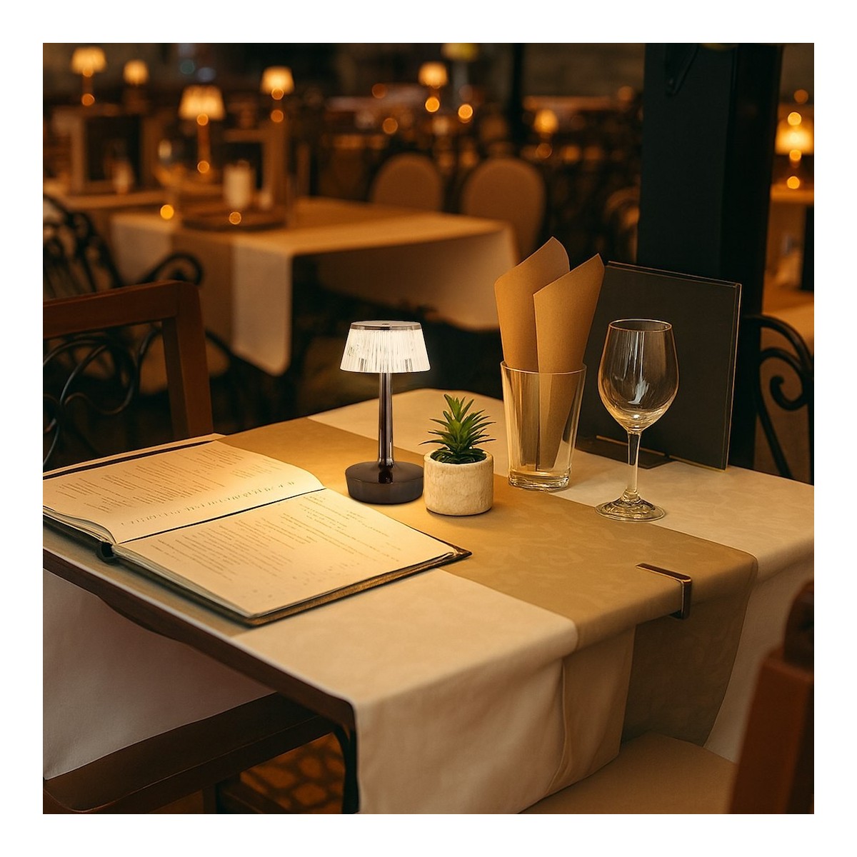 Milagro ML2288 Lampka nocna EASY Black