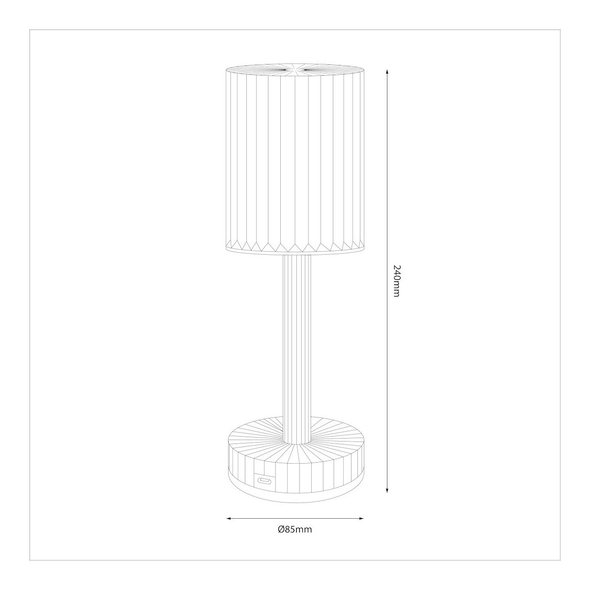 MiLagro SIMPLE Smoked ML2290 LED