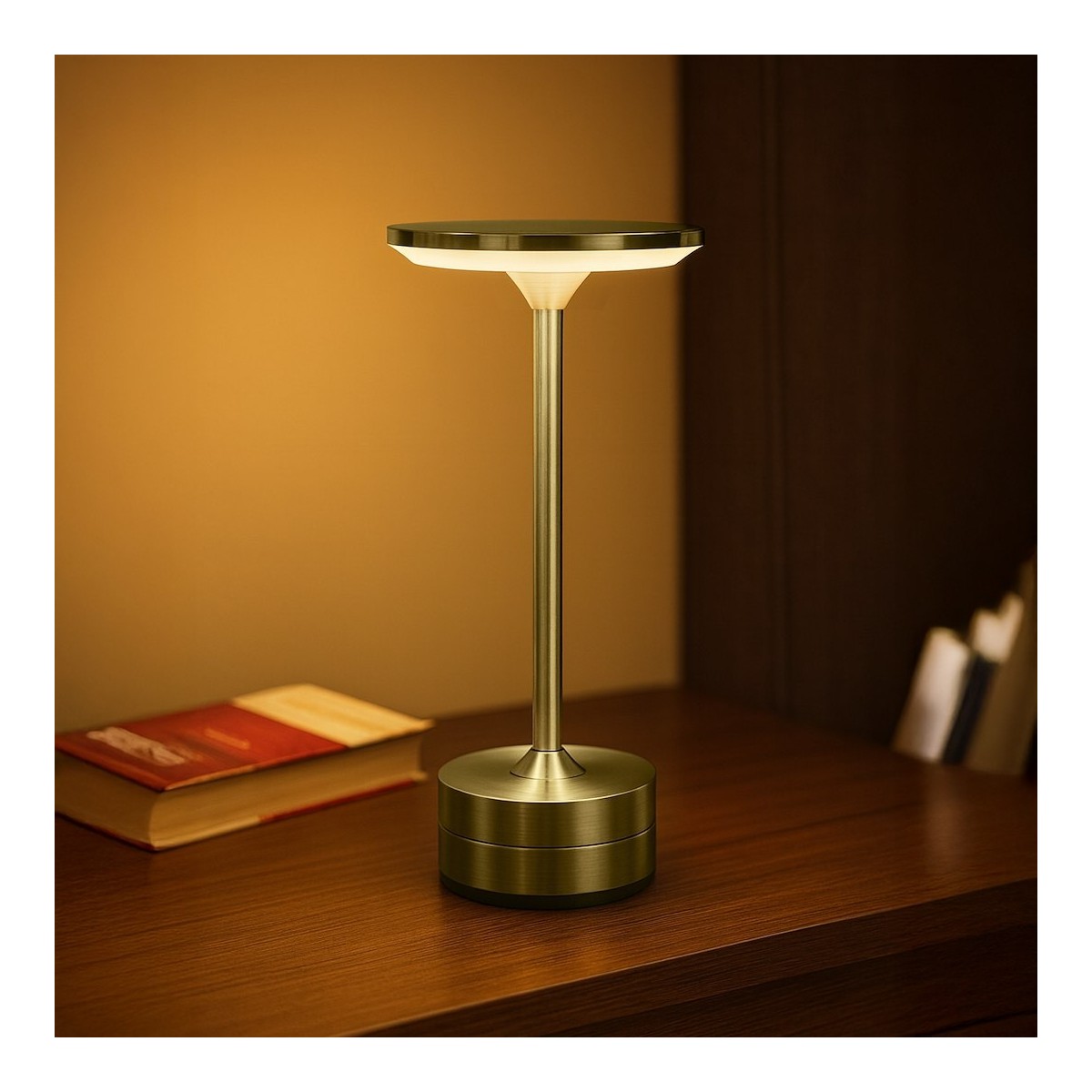 Milagro ML2268 Lampka nocna TAVOLO Gold
