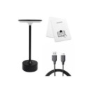 Milagro ML2269 Lampka nocna TAVOLO Black