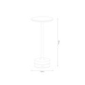 Milagro ML2269 Lampka nocna TAVOLO Black