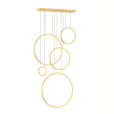 Milagro ML2325 Lampa wisząca Saturno Gold 100W LED mezzanine