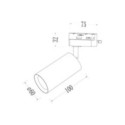 Milagro ML2334 Oprawa Pipe Track Beż 1xGU10