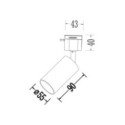 Milagro ML2336 Oprawa Tiger Track Czarny 1xGU10
