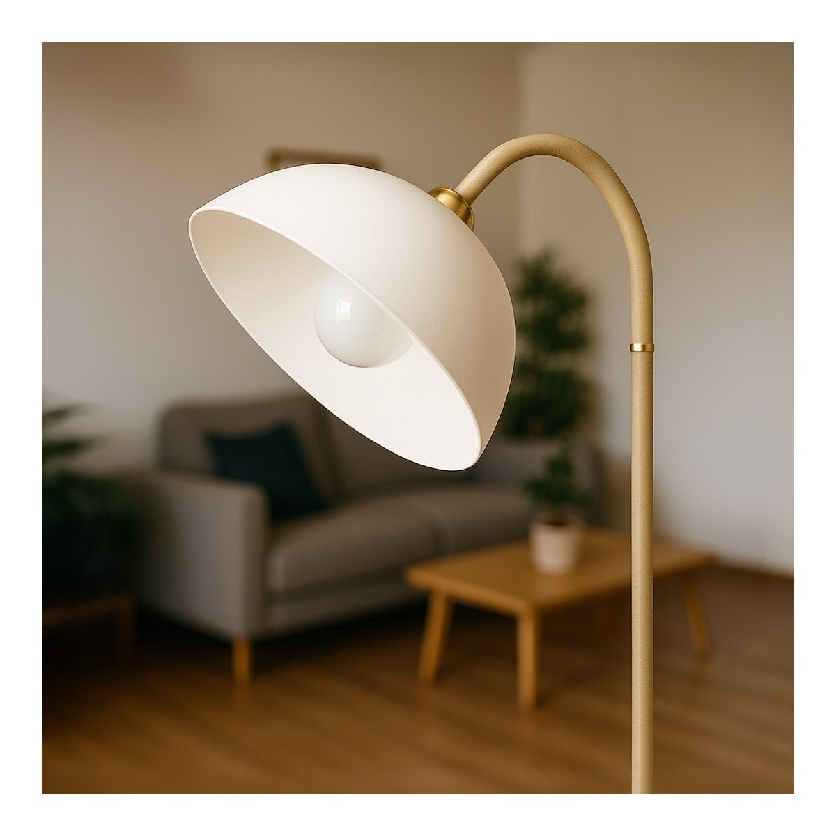 Milagro ML2338 Lampa podłogowa ZACK CASHMERE 1xE27