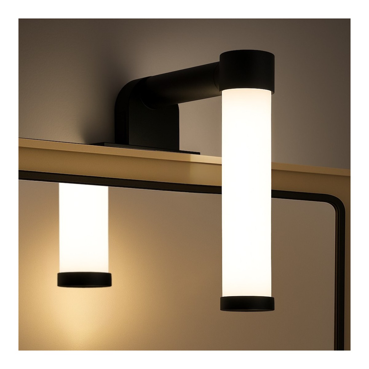 Milagro ML2249 Kinkiet łazienkowy APA MINI black 4W LED