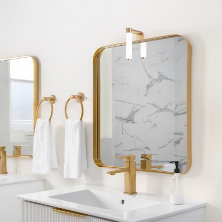 Milagro ML2250 Kinkiet łazienkowy APA MINI gold 4W LED