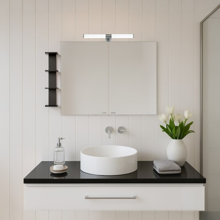 Milagro ML2251 Kinkiet łazienkowy APA chrome 6W LED