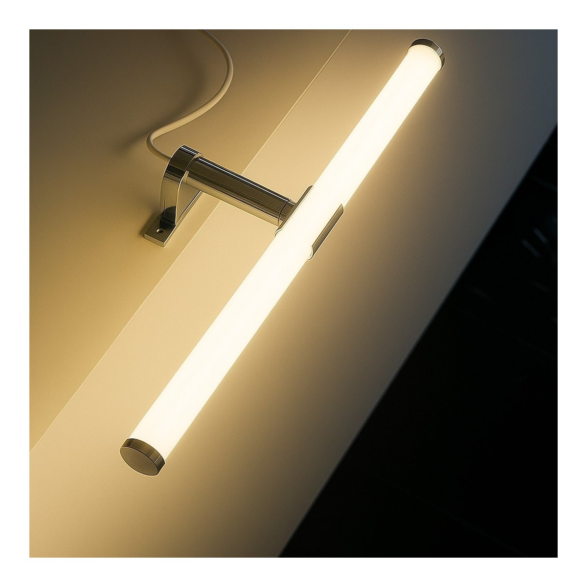 Milagro ML2251 Kinkiet łazienkowy APA chrome 6W LED