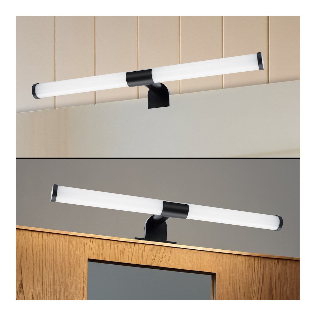 Milagro ML2252 Kinkiet łazienkowy APA black 6W LED