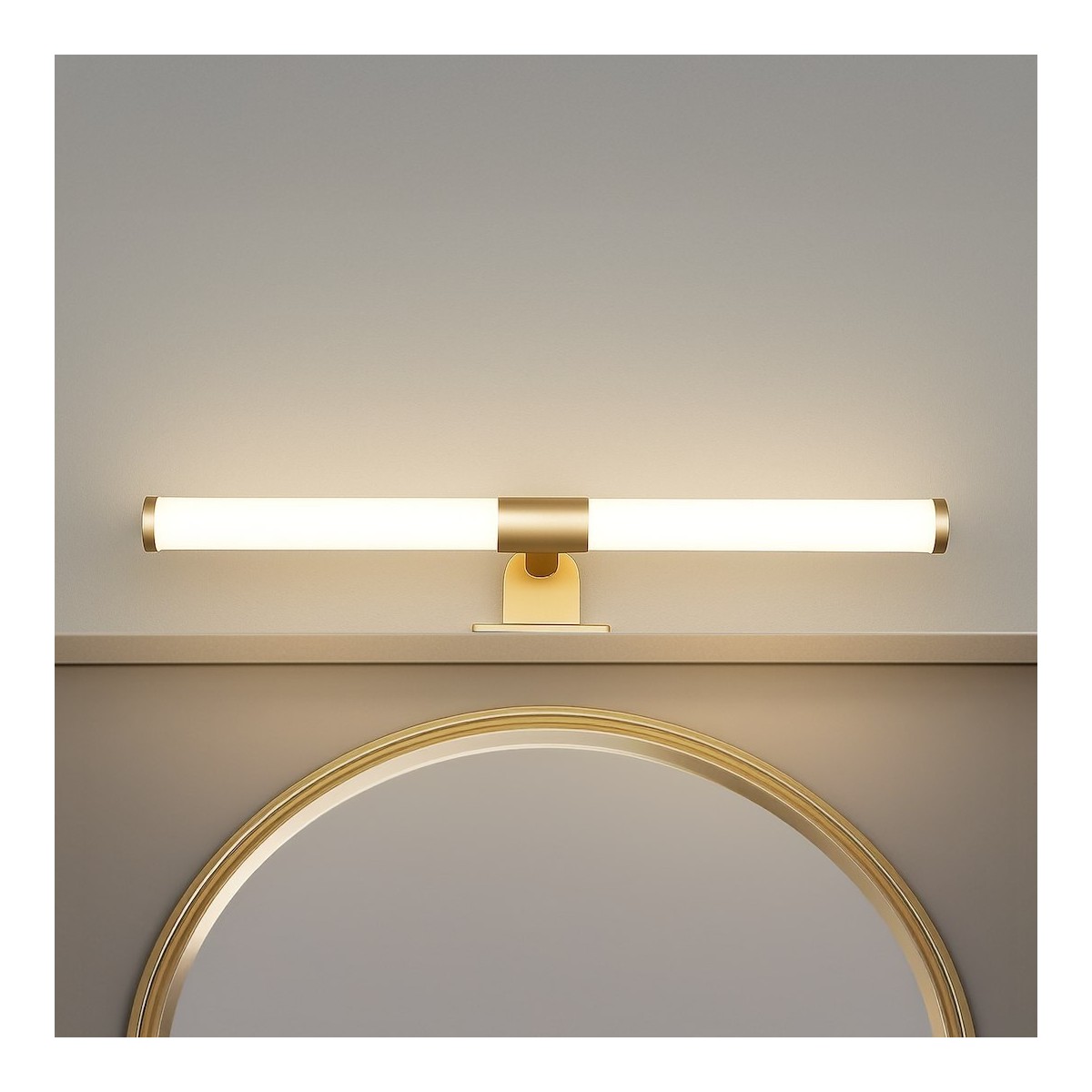 Milagro ML2253 Kinkiet łazienkowy APA gold 6W LED