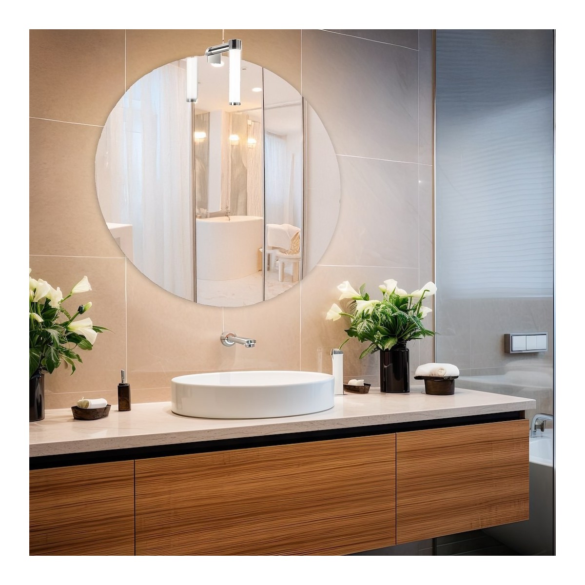 Milagro ML2248 Kinkiet łazienkowy APA MINI chrome 4W LED