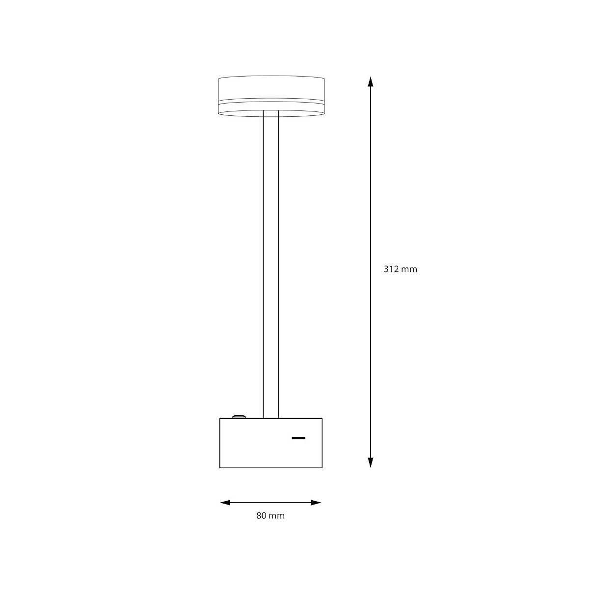 MiLagro SAM ML1386 lampka nocna LED 5W