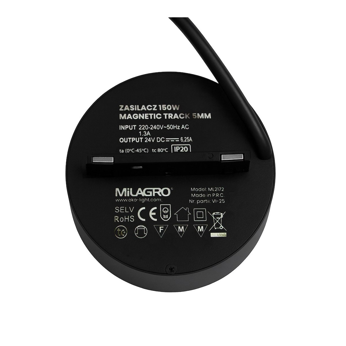 MiLagro ML2172 zasilacz Magnetic Track