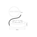 Milagro ML2172 Zasilacz 150W magnetic track 5mm