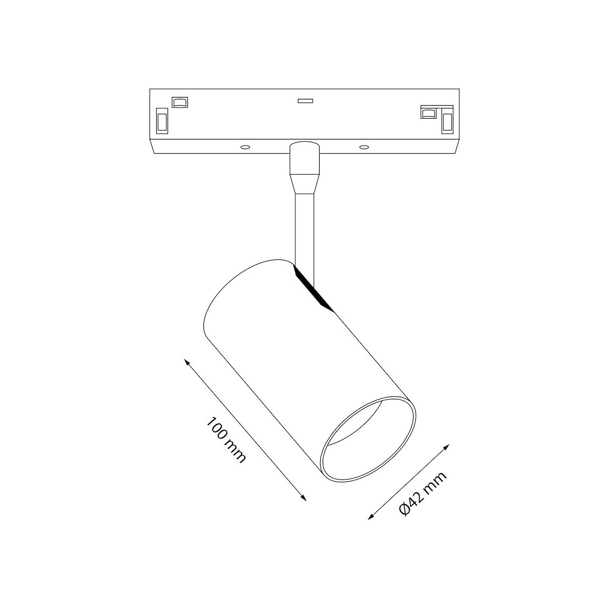 MiLagro ML2178 Magnetic Track 12W LED
